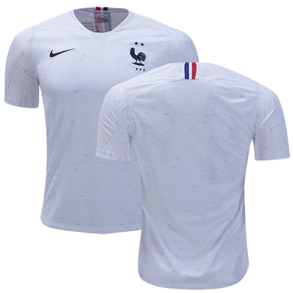 France Blank Away Soccer Country Jersey
