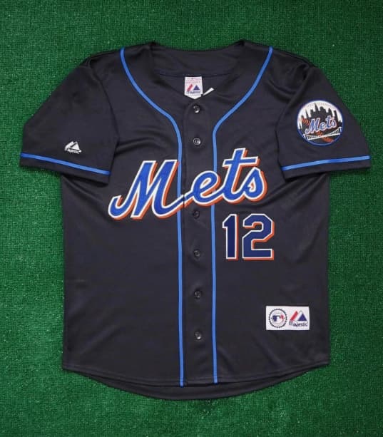 Francisco Lindor New York Mets Men's Alternate Black Jersey