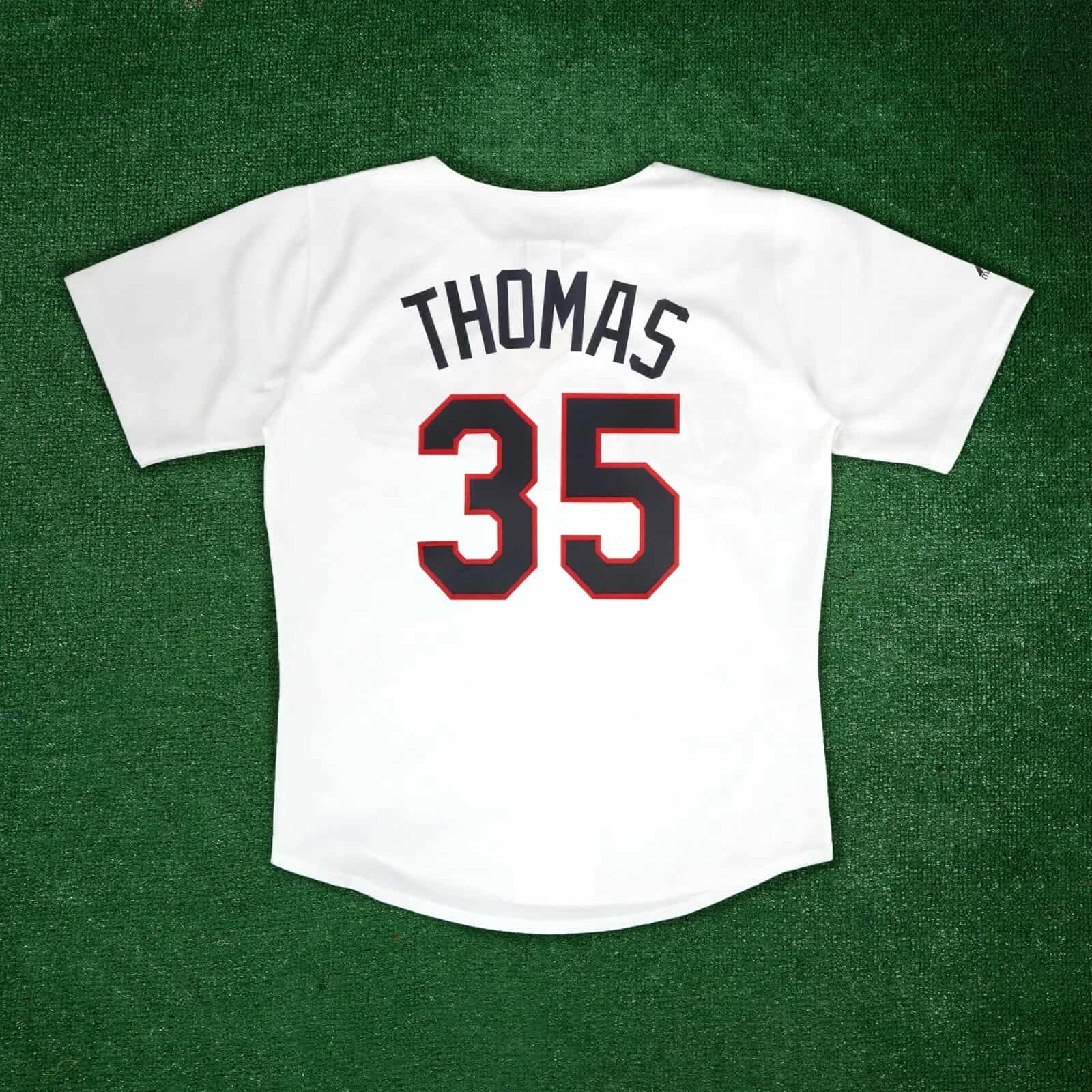 Frank Thomas 1989 Chicago White Sox Men's Home White Cooperstown Jersey