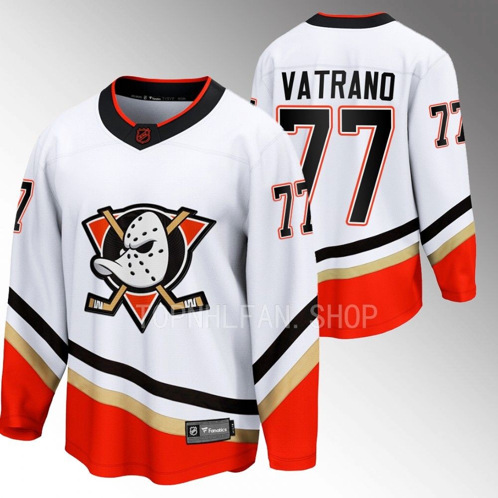 Frank Vatrano Anaheim Ducks Jersey Special Edition 2.0 White 2022 Breakaway