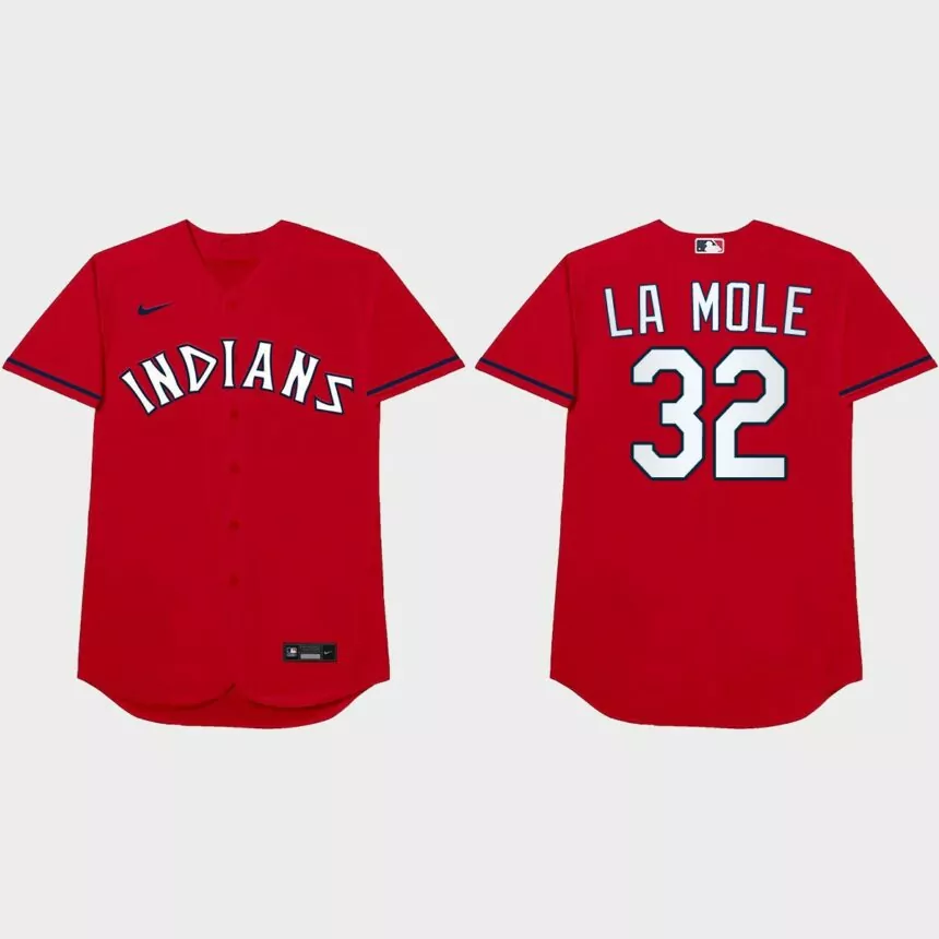 Franmil Reyes 2021 Players’ Weekend La Mole Nickname Jersey – Red