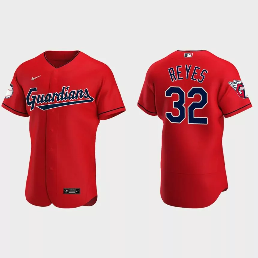 Franmil Reyes Cleveland Guardians 2022 Authentic Alternate Jersey – Red