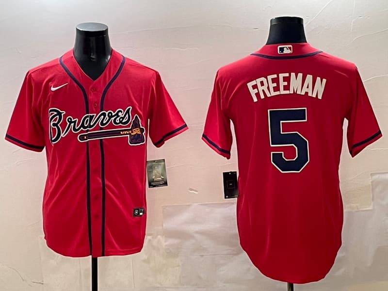 Freddie Freeman Atlanta    Braves Nike Alternate Player Jersey