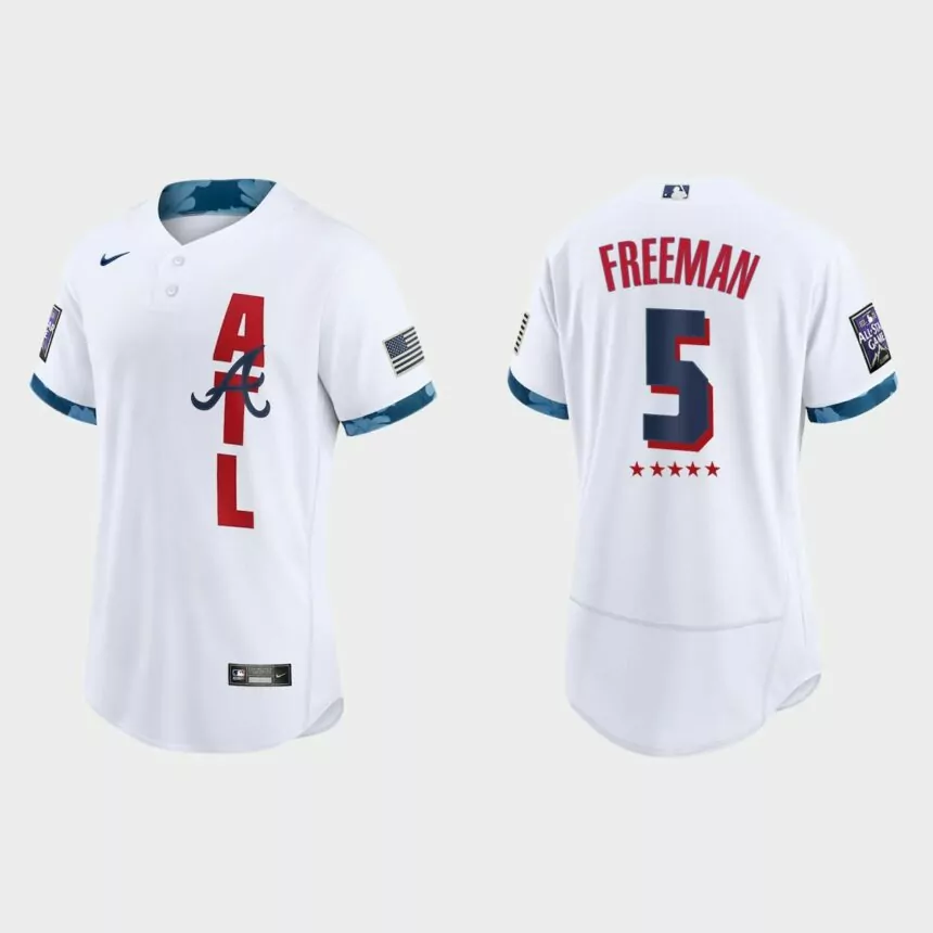 Freddie Freeman Atlanta Braves 2021 MLB All-Star Game Authentic Jersey – White