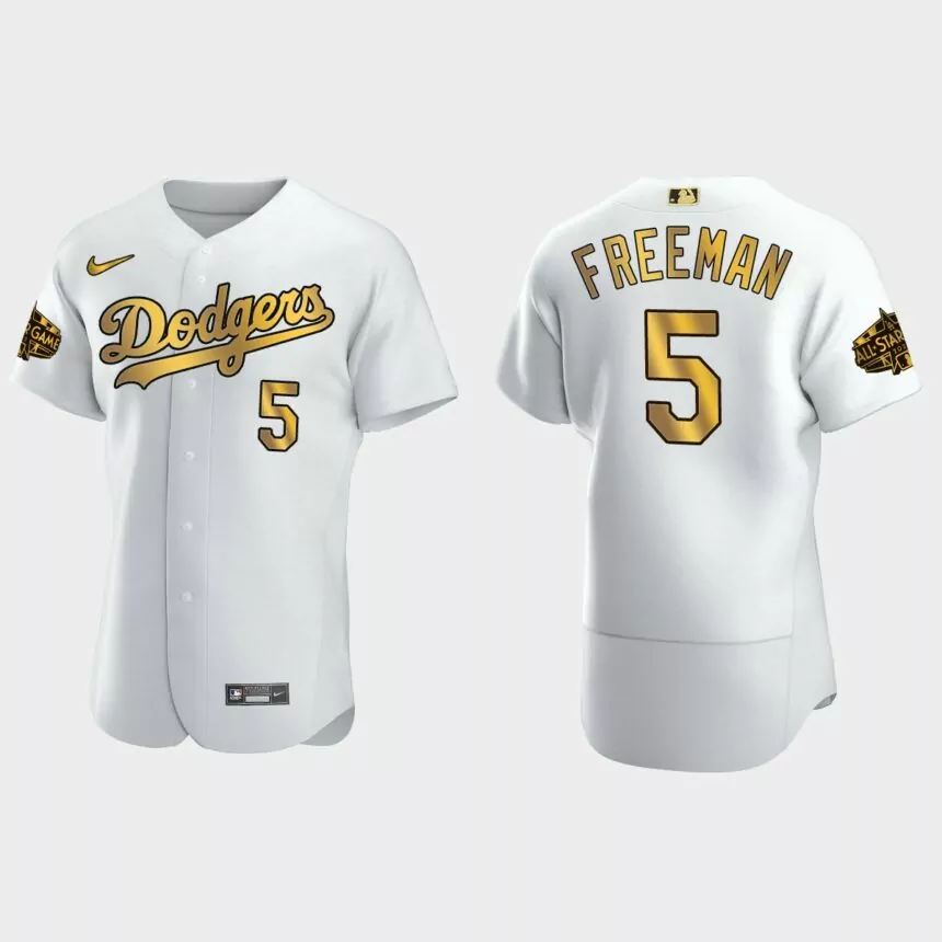 Freddie Freeman Los Angeles Dodgers 2022 MLB All-Star Game Jersey – White Gold