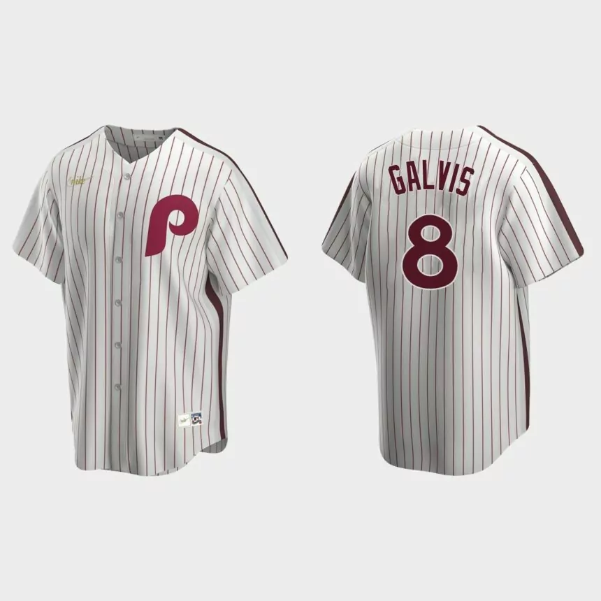 Freddy Galvis Philadelphia Phillies Cooperstown Collection Home Jersey – White