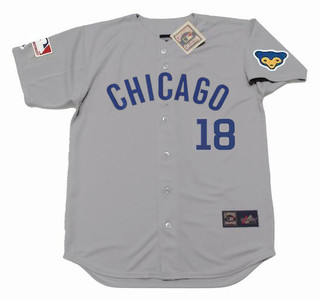 GLENN BECKERT Chicago Cubs 1969 Away Majestic Throwback Baseball Jersey