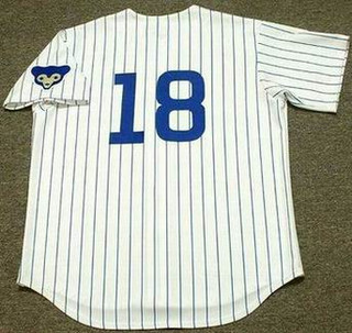 GLENN BECKERT Chicago Cubs 1969 Majestic Cooperstown Home Baseball Jersey