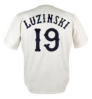 GREG LUZINSKI Chicago White Sox 1981 Home Majestic Throwback Baseball Jersey