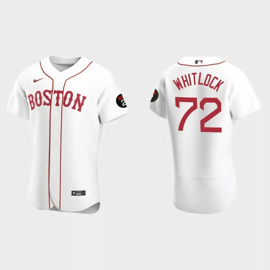 Garrett Whitlock Boston Red Sox Authentic Jerry Remy Jersey – White