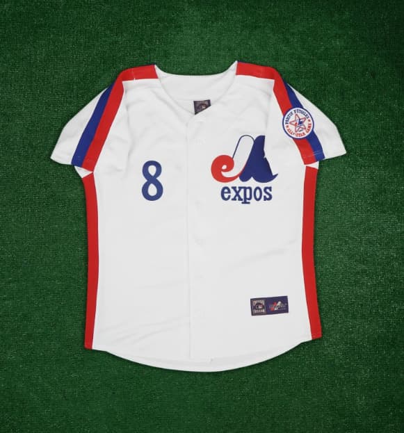 Gary Carter 1982 Montreal Expos Cooperstown Men's Home Jersey