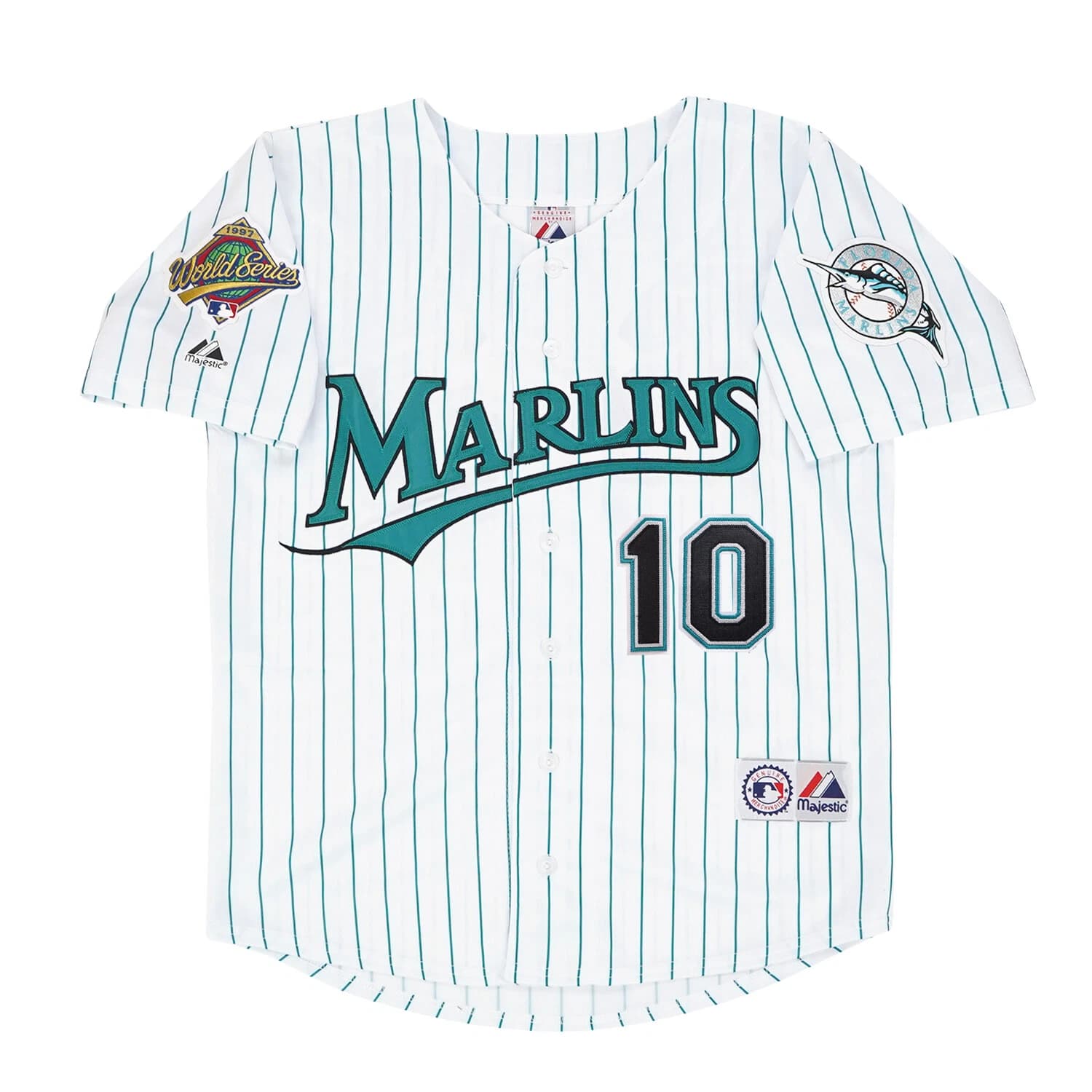 Gary Sheffield 1997 Florida Marlins Home Road Alt World Series Jersey Men