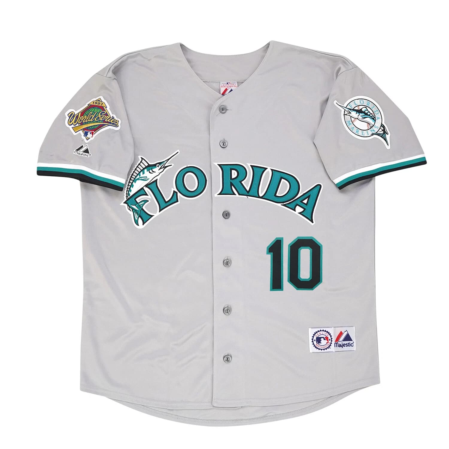 Gary Sheffield 1997 Florida Marlins Home Road Alt World Series Jersey Men S-3XL