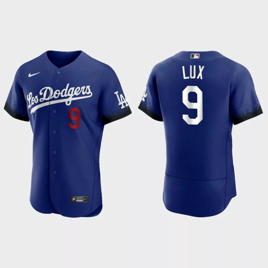 Gavin Lux Los Angeles Dodgers 2021 City Connect Authentic Jersey – Royal