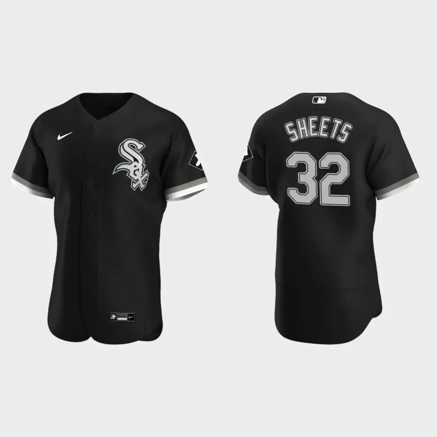 Gavin Sheets Chicago White Sox Authentic Alternate Jersey – Black