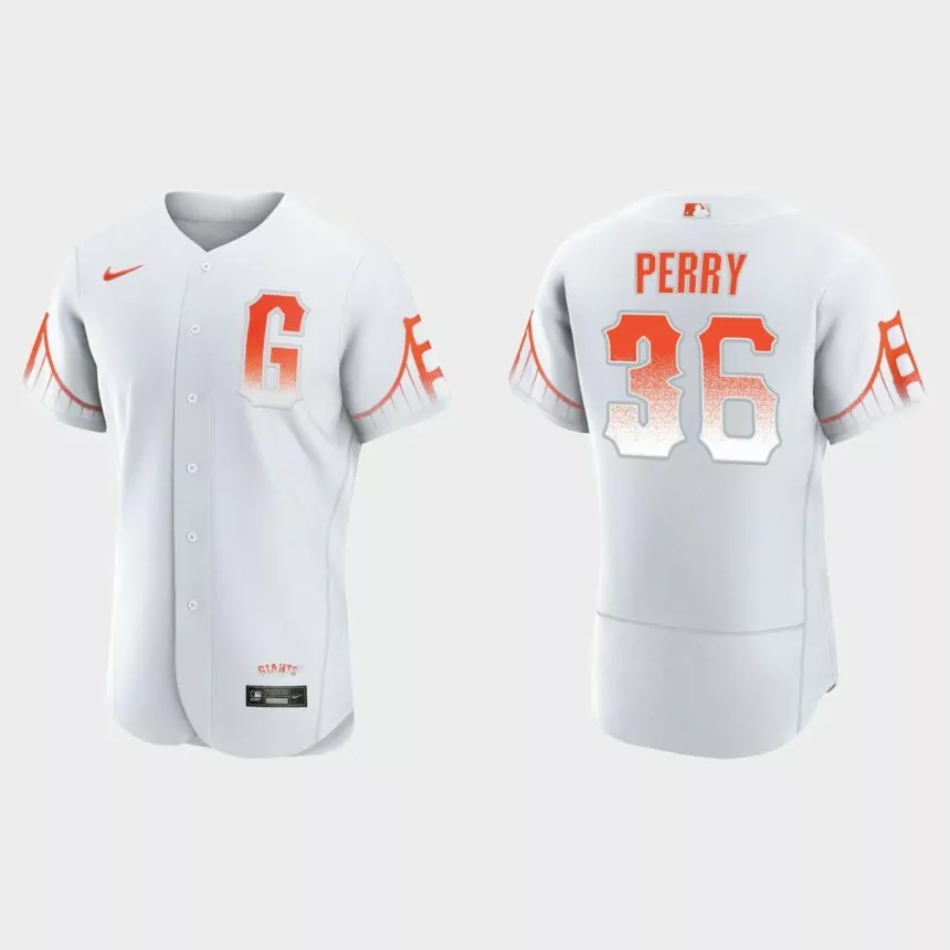 Gaylord Perry San Francisco Giants 2021 City Connect Authentic Jersey – White