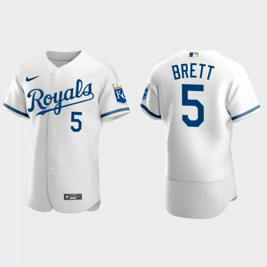 George Brett Kansas City Royals 2022 Authentic Jersey – White