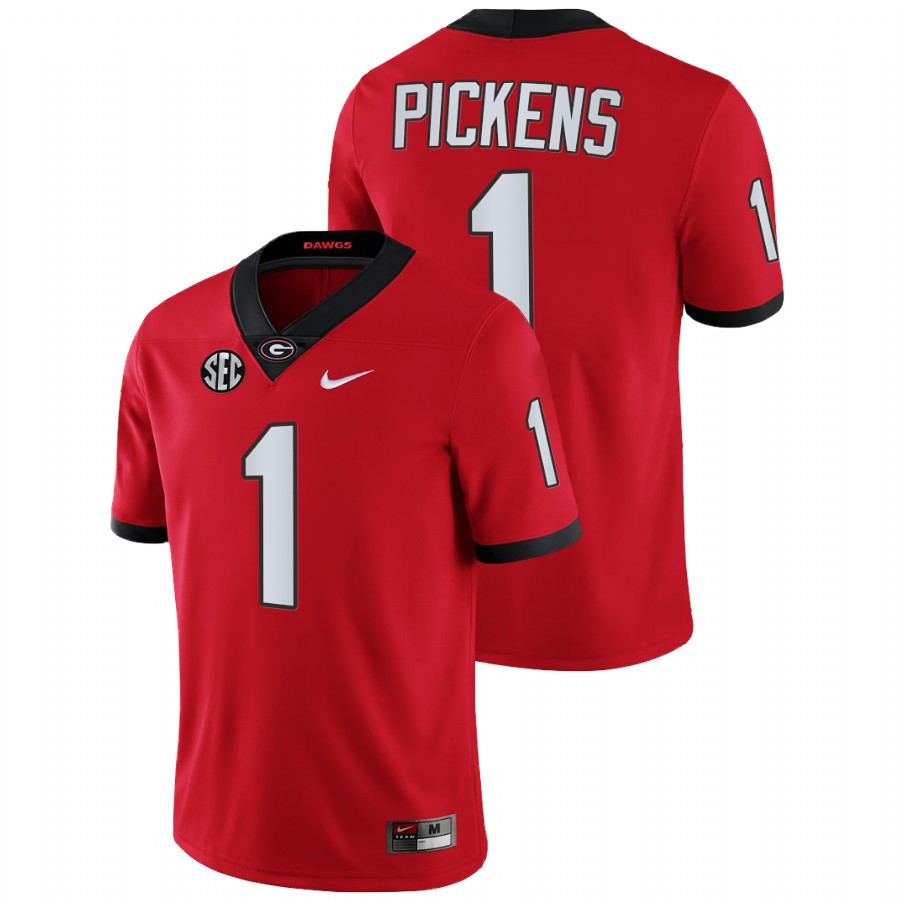 George Pickens Georgia Bulldogs Red College Football Jersey