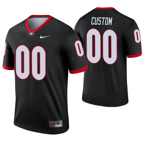 Georgia Bulldogs 00 Custom Alternate Legend Jersey Black