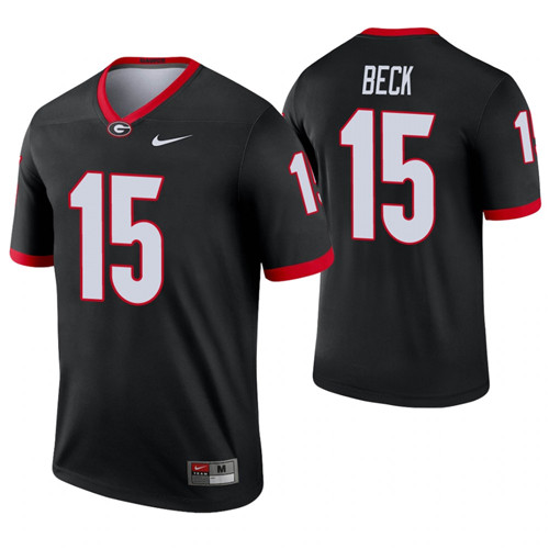 Georgia Bulldogs 15 Carson Beck Alternate Legend Jersey Black