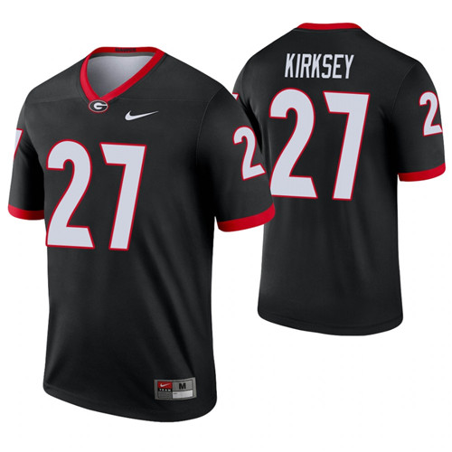 Georgia Bulldogs 27 Austin Kirksey Alternate Legend Jersey Black