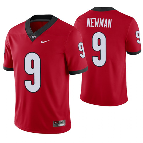 Georgia Bulldogs 9 Jamie Newman Alumni Player College Football Jersey Red