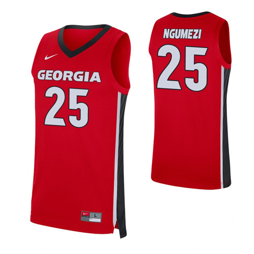 Georgia Bulldogs Amanze Ngumezi Replica Jersey Red