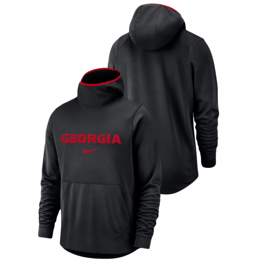 Georgia Bulldogs Basketball Spotlight Team Logo Pullover Men's Black Hoodie