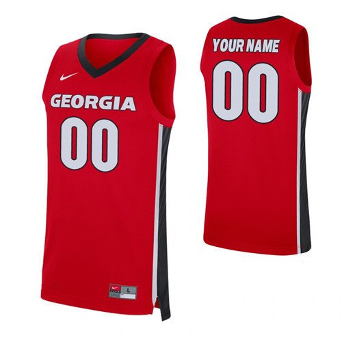 Georgia Bulldogs Custom Replica Jersey Red