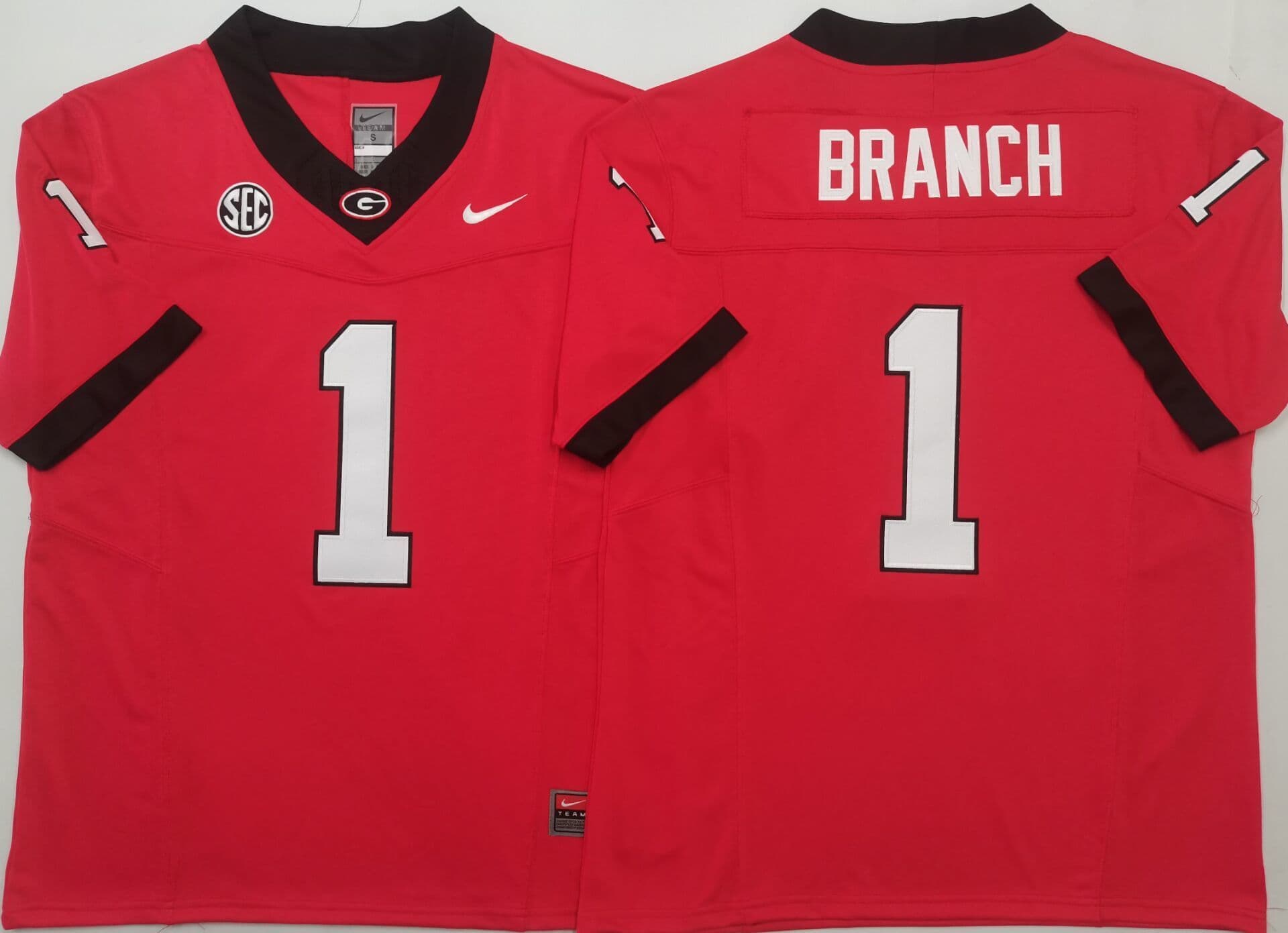 Georgia Bulldogs Red #1 BRANCH