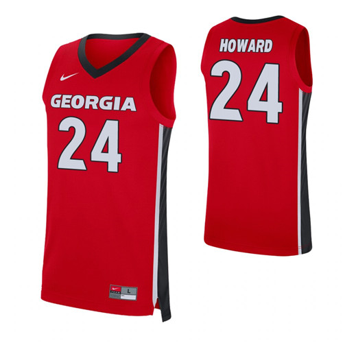Georgia Bulldogs Rodney Howard Replica Jersey Red
