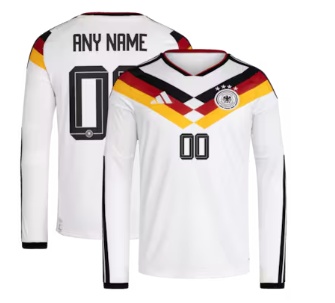 Germany National Team adidas FIFA x World Cup 2026 Home Replica Long Sleeve Custom Jersey - White