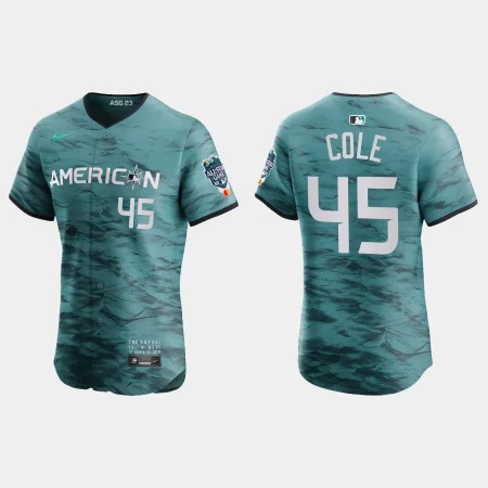 Gerrit Cole American League 2023 MLB All-Star Game Elite Jersey – Teal