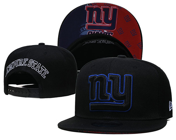 Giants Black Snapback Hat--GS