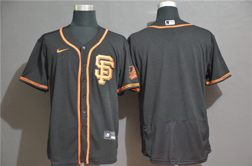 Giants Blank Black 2020 Nike Flexbase Jersey