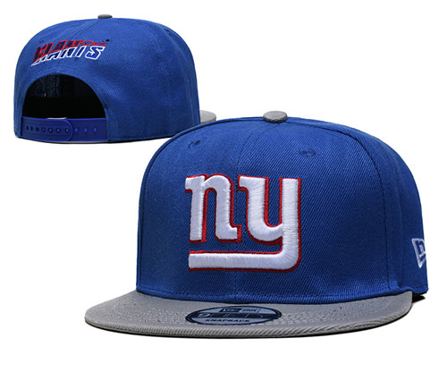 Giants Blue Snapback Hat --TX
