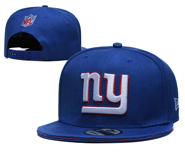 Giants Blue Snapback Hat--TX