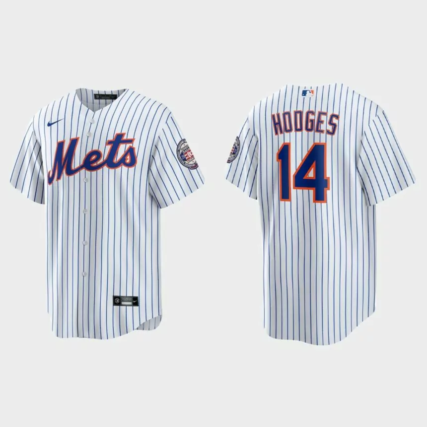 Gil Hodges New York Mets 2022 Baseball Hall of Fame Induction Home Replica Jersey – White