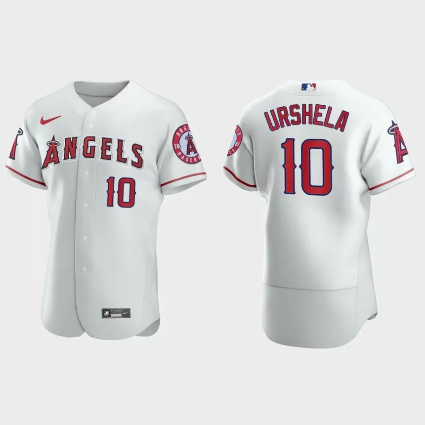 Gio Urshela Los Angeles Angels Authentic Home Jersey – White