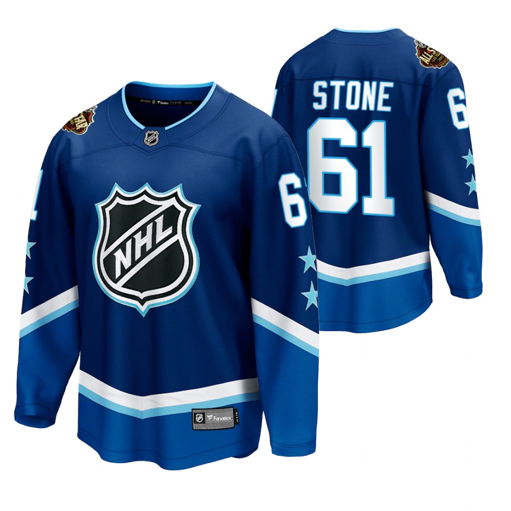 Golden Knights #61 Mark Stone Blue 2022 All-Star Jersey