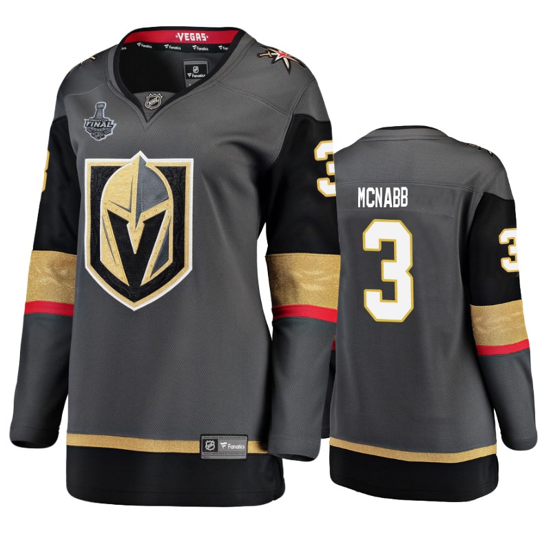 Golden Knights Brayden McNabb Gray Breakaway Player Stanley Cup Final Jersey