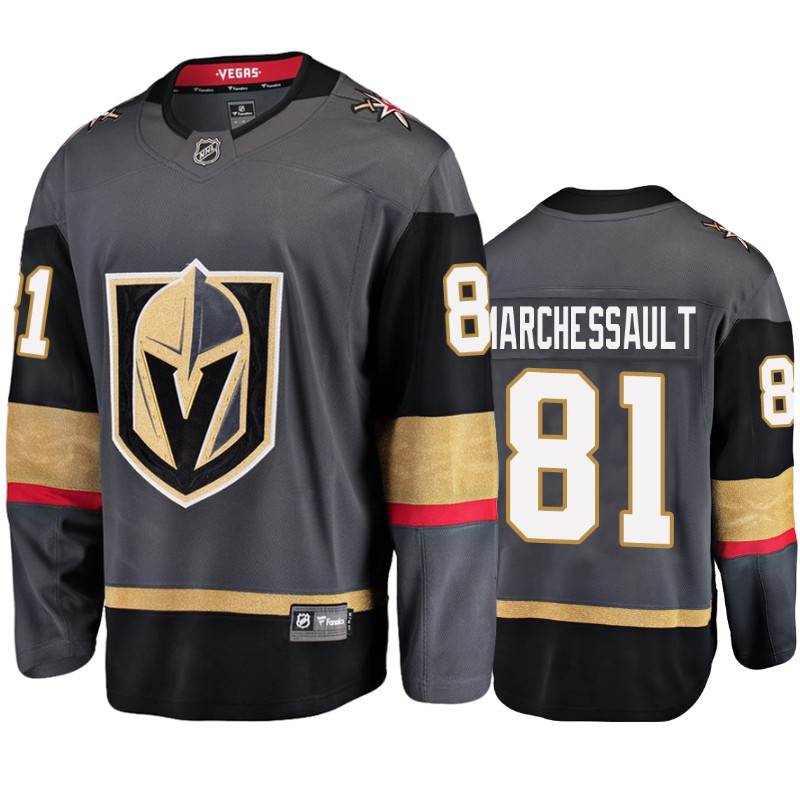 Golden Knights Jonathan Marchessault Gray Breakaway Fanatics Branded Jersey