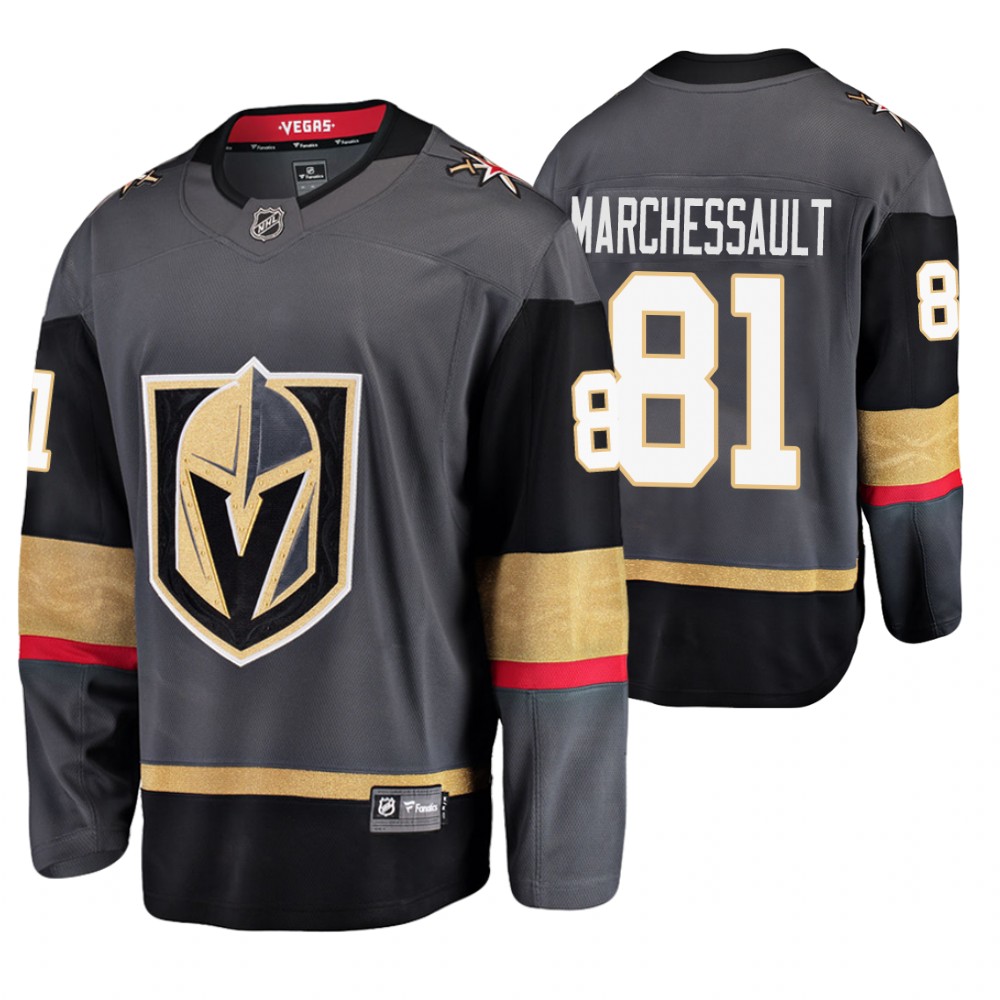 Golden Knights Jonathan Marchessault Gray Breakaway Player Home Jersey
