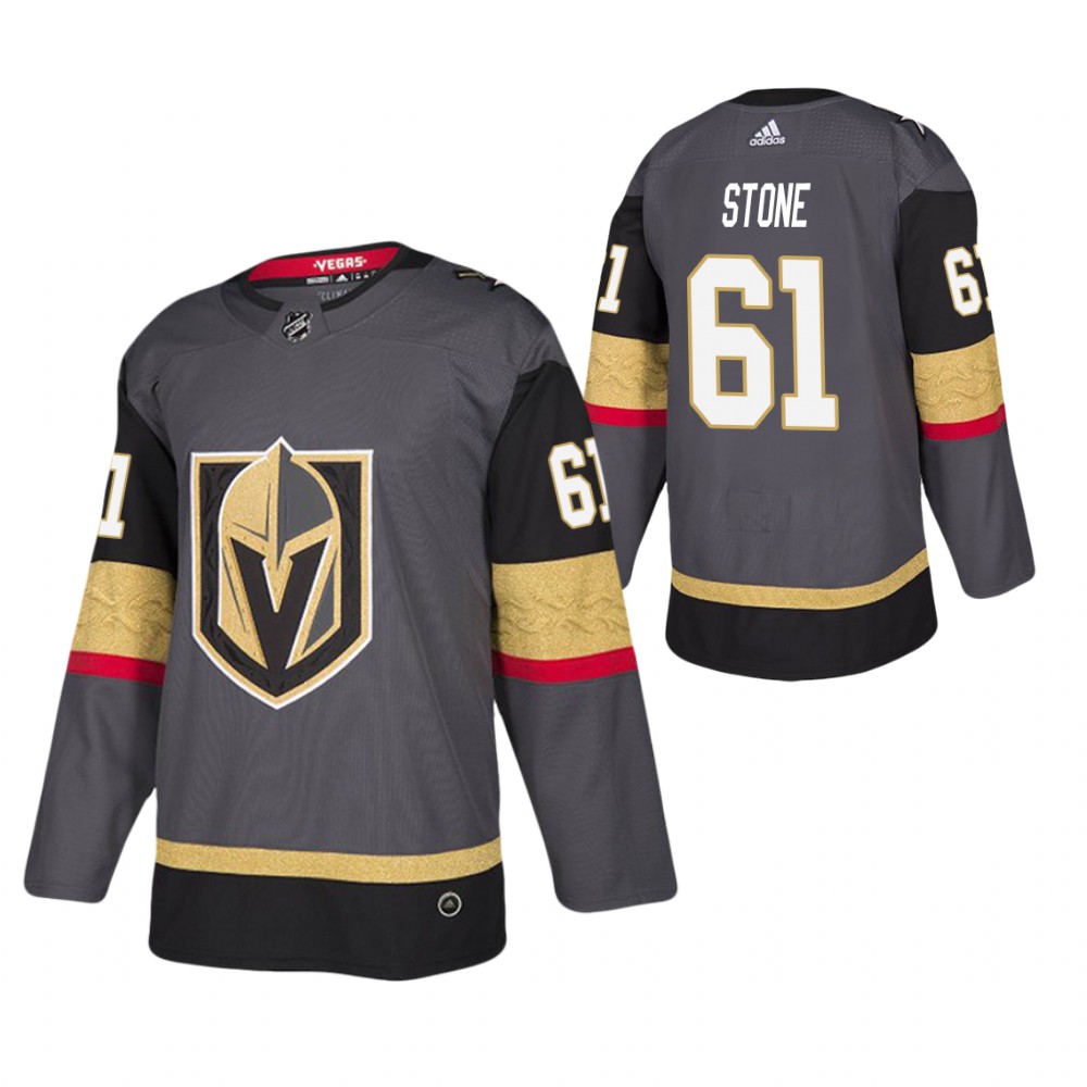 Golden Knights Mark Stone Gray Player Authentic Jersey