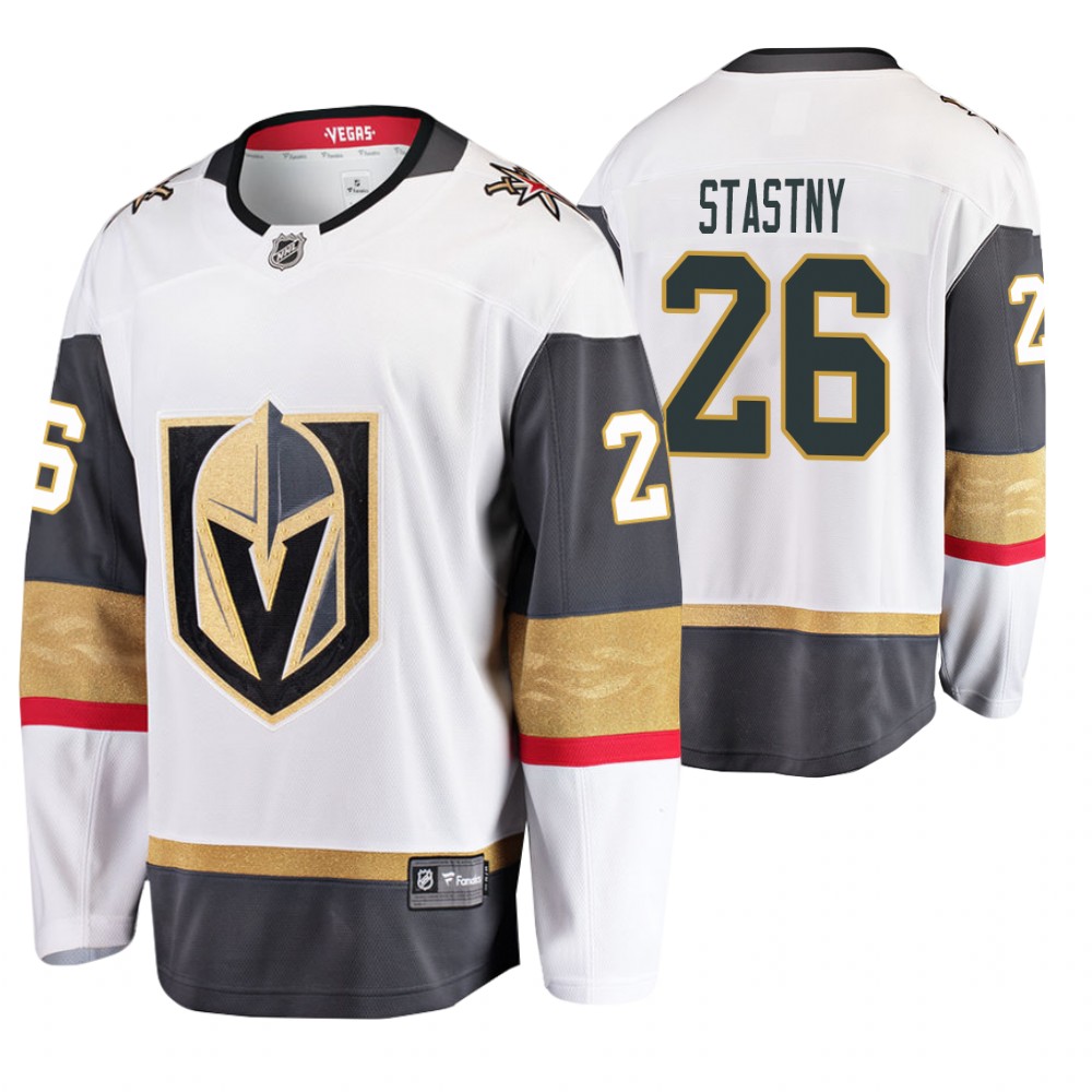 Golden Knights Paul Stastny White Player Away Jersey