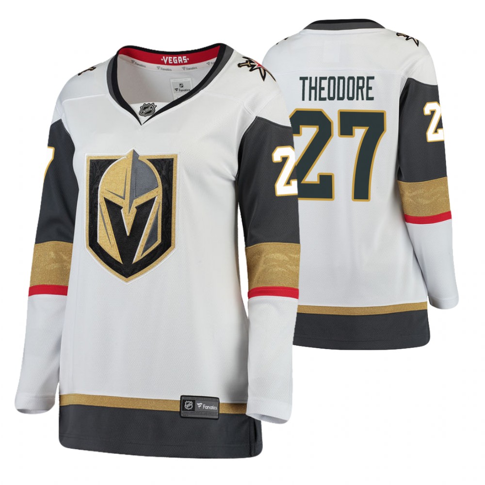 Golden Knights Shea Theodore Women's Breakaway Player Away Jersey