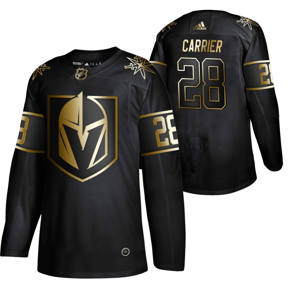 Golden Knights William Carrier Men Authentic 2019 Golden Edition Jersey