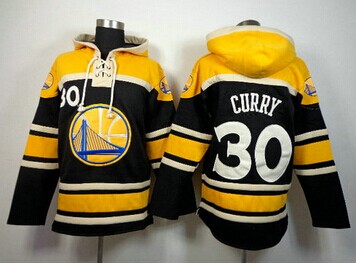 Golden State Warriors #30 Stephen Curry Black Pullover NBA Hoodie