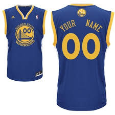 Golden State Warriors  Customized  Blue jersey