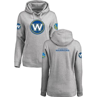 Golden State Warriors 2017 NBA Champions Gray Women's Pullover Hoodie3